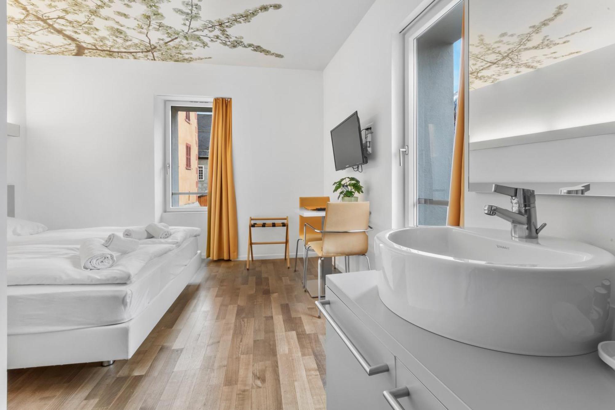 Hotel De La Poste Сьєр Екстер'єр фото